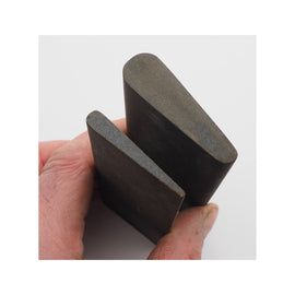 Two Good Carborundrum Curved Slip Stones