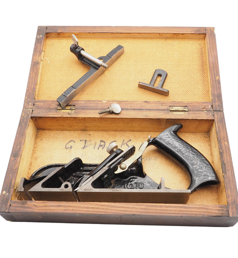 Good Boxed Stanley England No. 78 Fillister Plane