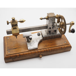 Nicely Engineered Small Watchmakers Lathe