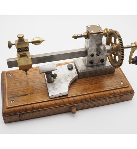 Nicely Engineered Small Watchmakers Lathe