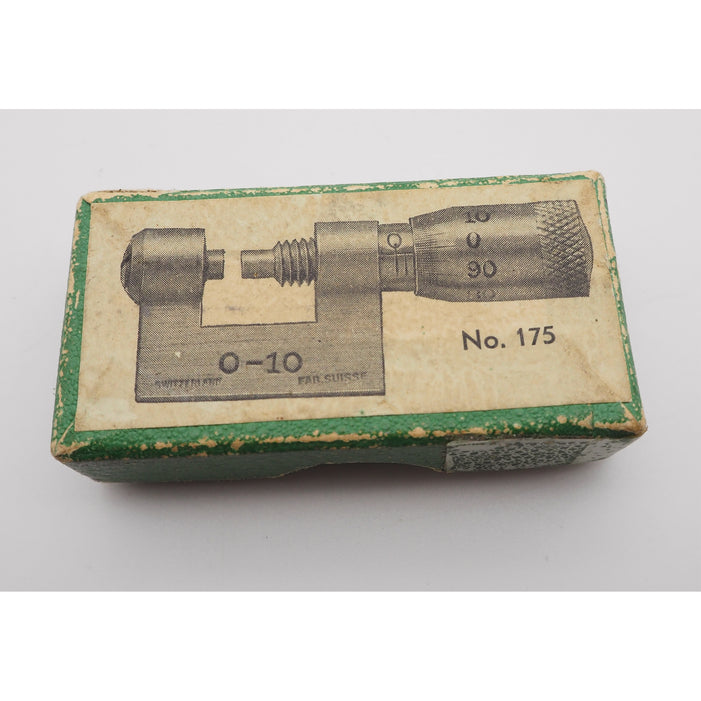 Fine Swiss Made Watchmakers Micrometer