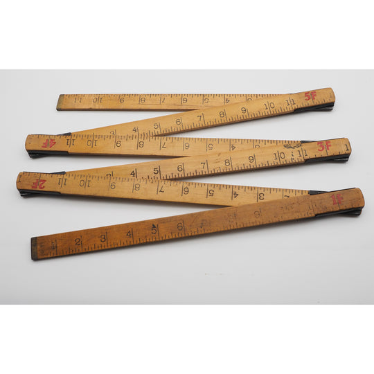 6 Foot Folding Boxwood Rule by Halden & Co.