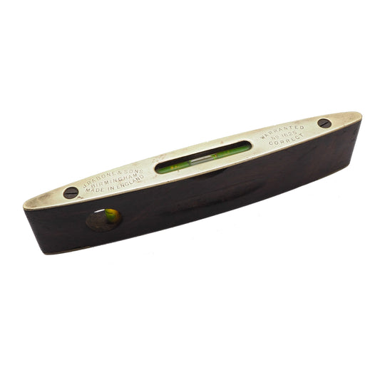 Great Quality 6" Rosewood Boat Level by Rabone