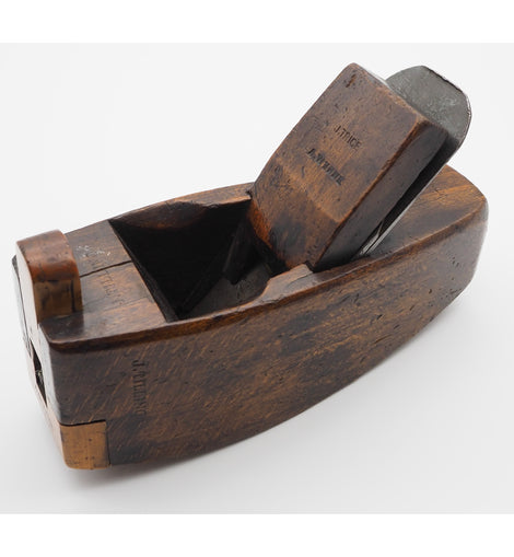 Beech & Boxwood Adjustable Compass Plane