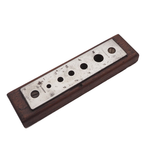 Mathieson Glasgow Dowel Plate