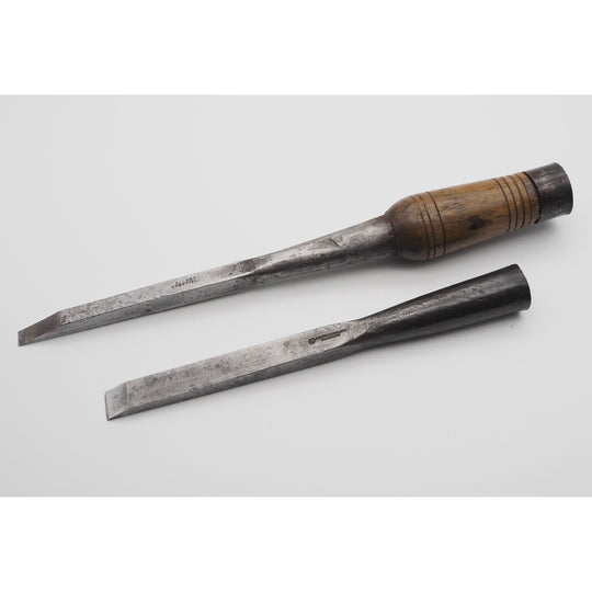 Two Good Heavy Duty Socket Mortice Chisels