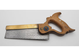 8" Brass Back Sheffield Gents Saw