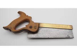 8" Brass Back Sheffield Gents Saw