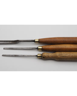 3 Vintage Small Carving Chisels