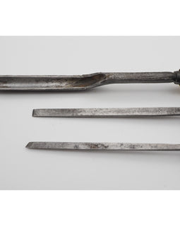 3 Vintage Small Carving Chisels