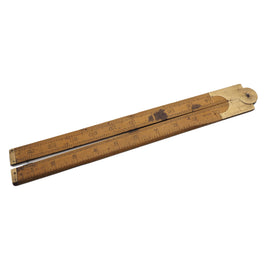Early 24" long 2 Fold Boxwood Scale Rule