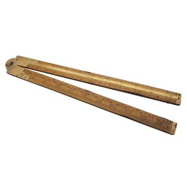 Early 24" long 2 Fold Boxwood Scale Rule
