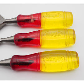 3 Good William Marples Bevel-edged Chisels