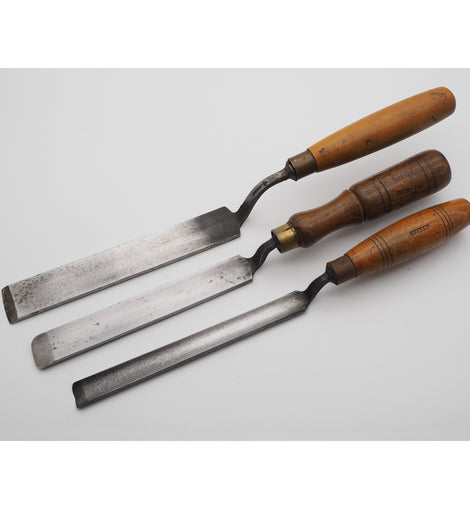 3 Good Cranked Paring Gouges