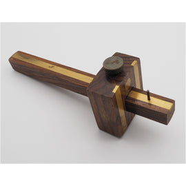 Unused Rosewood & Brass Marking Gauge by Crown
