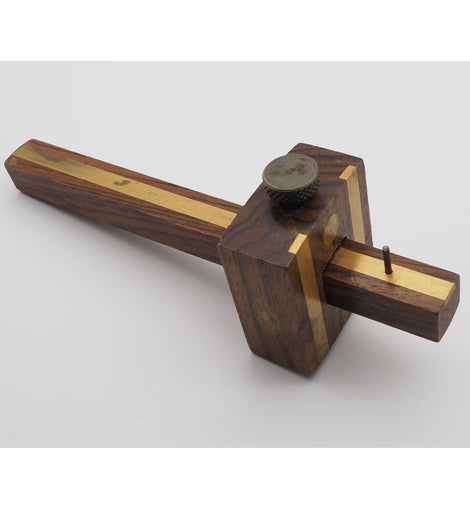 Unused Rosewood & Brass Marking Gauge by Crown