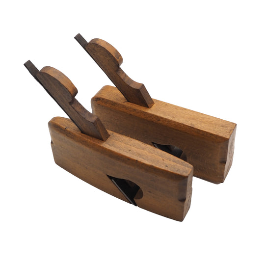 Superb Pair of Miniature Rebate Planes by Kirk & Asling