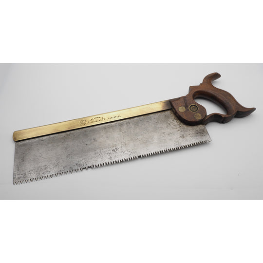 RARE D. Galloway & Co. Edinburgh Brass Back Tenon Saw