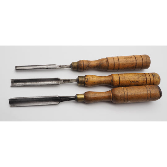 Good Set of 3 Gouges by Mathieson Glasgow