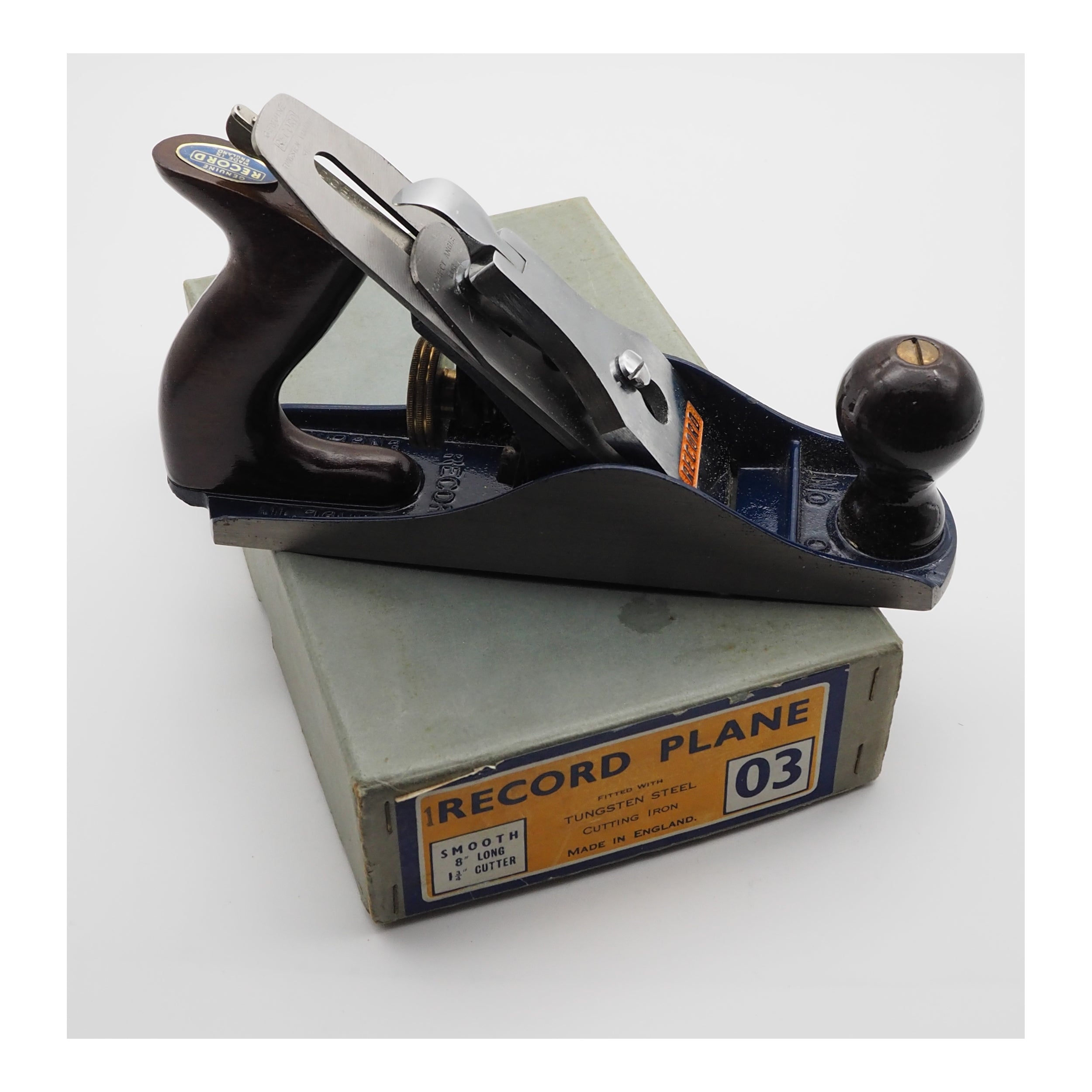 MINT Boxed Early Record No. 3 Bench Plane