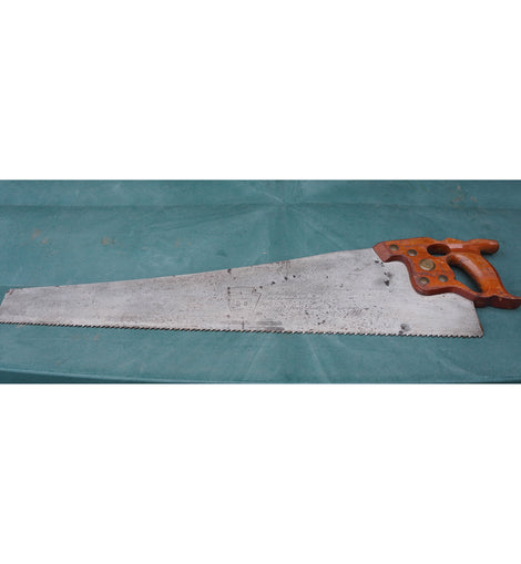 Fine Little Used Henry Disston Phila. Rip Saw
