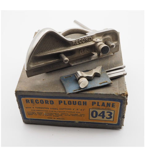 Early Boxed Record No. 043 Rebate Plane