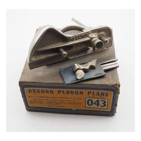 Early Boxed Record No. 043 Rebate Plane