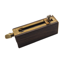 Unusual Walnut & Brass Marking Gauge