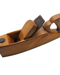 Unusual 12" Long Beech Handled Smoothing Plane