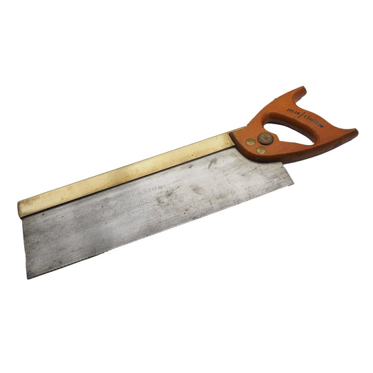 Superb 14" Brass Back Tenon Saw by Spear & Jackson