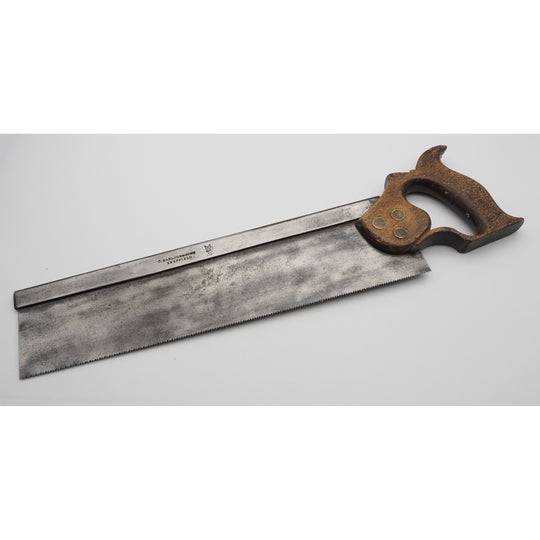 14" Steel Back Tenon Saw by C. Garlion of Sheffield