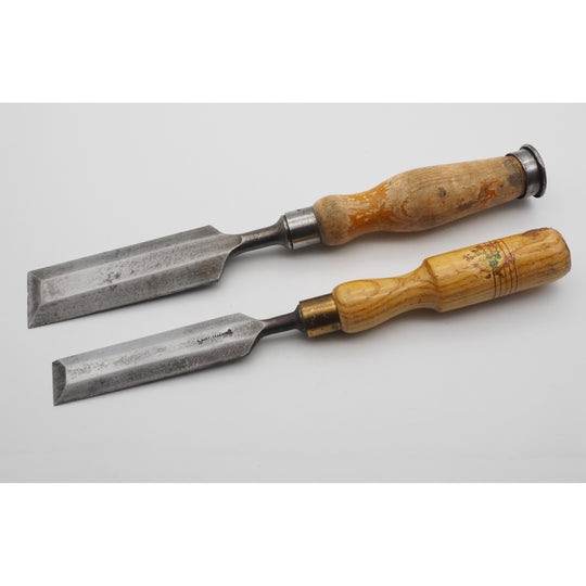 Two Good Large Size Marples BE Chisels