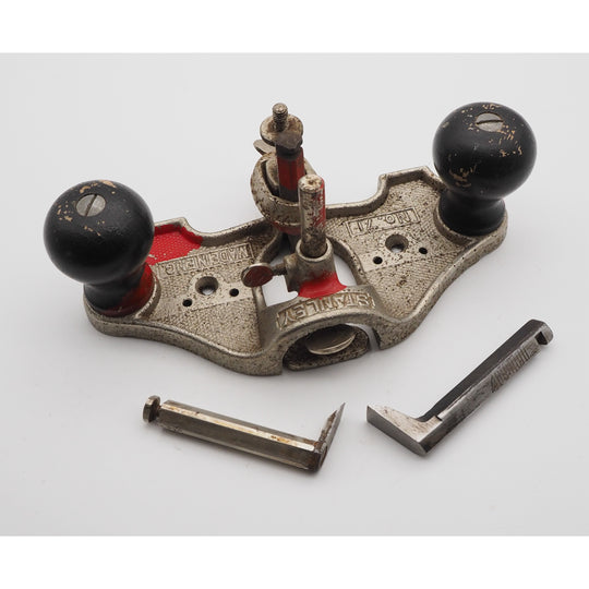 Stanley England No. 71 Router Plane with Cutters