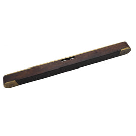 Nice Quality 10" Rosewood & Brass Level