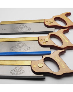 Superb Set of 3 Thomas Flinn Brass Back Saws