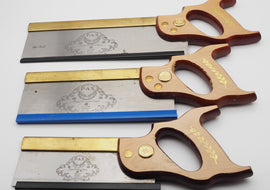 Superb Set of 3 Thomas Flinn Brass Back Saws