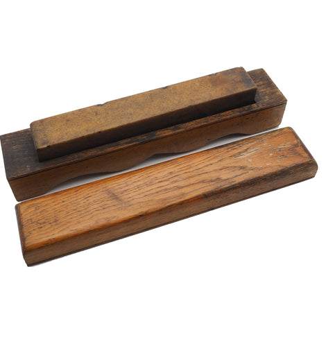 Early Oak Boxed Natural Sharpening Stone