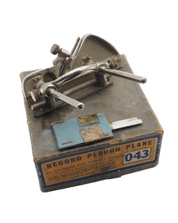 Record Sheffield No. 043 Rebate Plane. Boxed