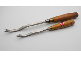 Two Good Sash Swan Neck Mortice Chisels