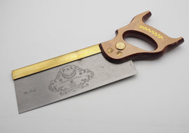 Basically Unused 10" Brass Back Gents Saw