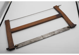 Small 19th Century Beech Frame Saw