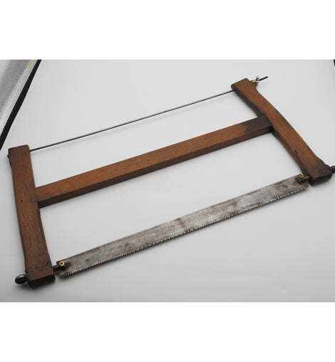 Small 19th Century Beech Frame Saw