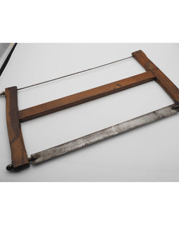 Small 19th Century Beech Frame Saw