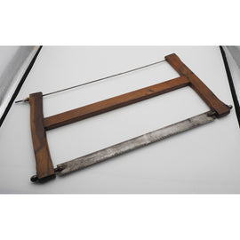Small 19th Century Beech Frame Saw