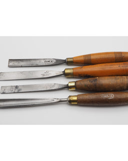 4 Really Good William Marples Carving Gouges
