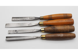 4 Really Good William Marples Carving Gouges