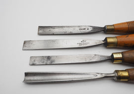4 Really Good William Marples Carving Gouges