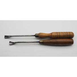 2 Good Antique Spoon Gouges by S. J. Addis