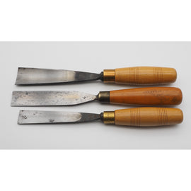 3 Superb Large Carving Gouges by H. Taylor & Marples