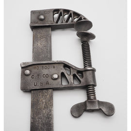 Rare Cincinnati Tool Co. USA No. 500 Metal Clamp